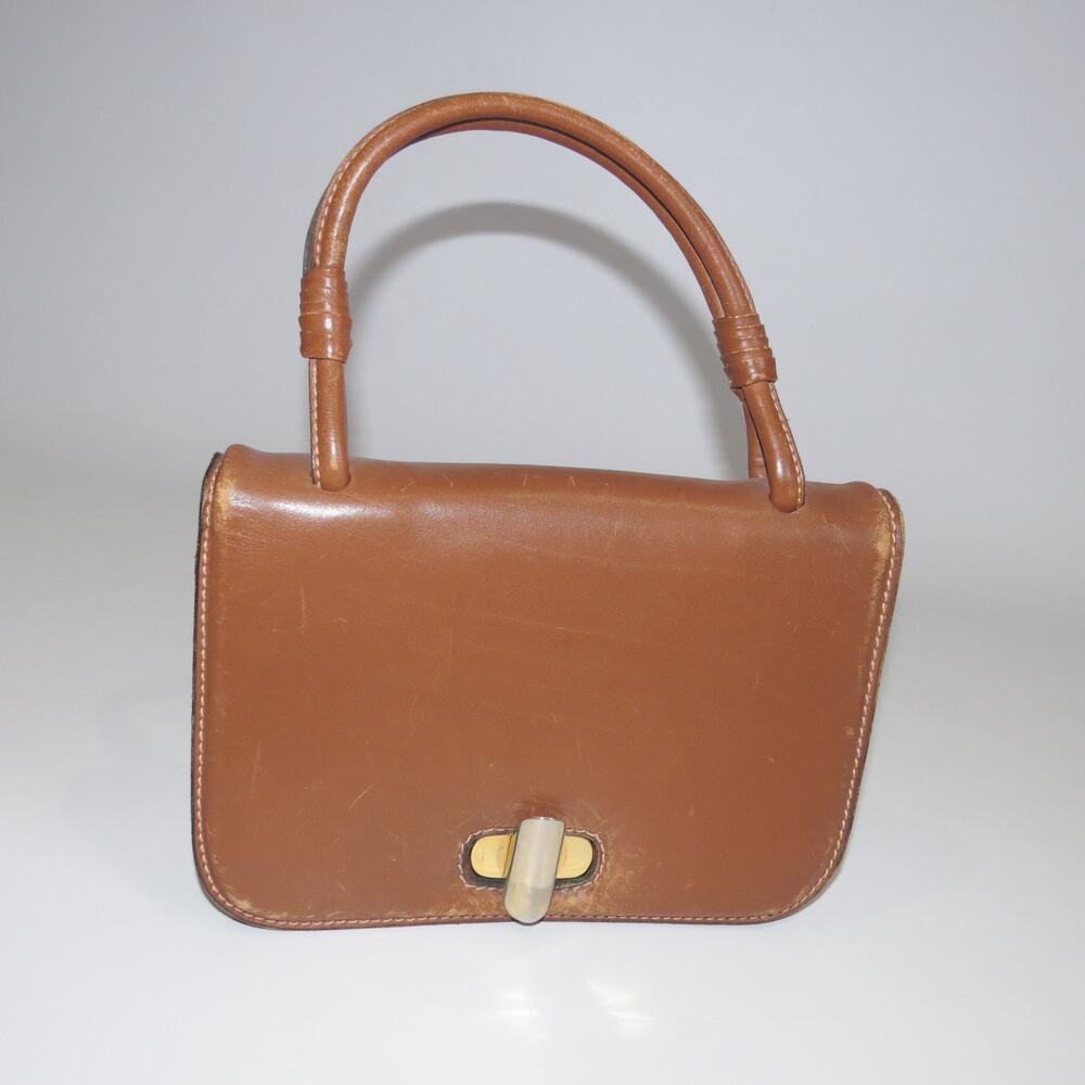 Vintage 1950s Accordion Clasp Handbag w/ Matching Jeweled Change Purse